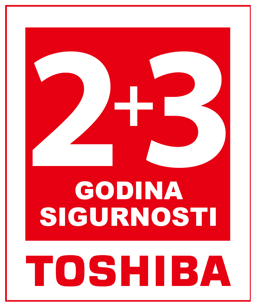 TOSHIBA perilice rublja 2+3 godine garancije uz online prijavu