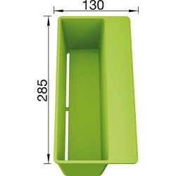 KADICA BLANCO SITYBox  (285x130mm)  PVC ZELENA